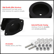 Load image into Gallery viewer, Jeep Commander XK 2006-2010 3" Front 2 " Rear Leveling Lift Kit Black