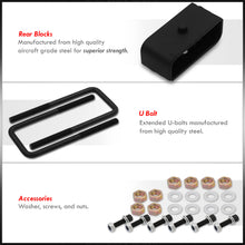 Load image into Gallery viewer, Chevrolet Silverado 1500 2007-2023 / GMC Sierra 1500 2007-2023 2.5" Front 2" Rear Leveling Lift Kit Black