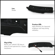 Load image into Gallery viewer, Porsche Macan 2015-2021 Front Amber Sequential LED Side Mirror Signal Marker Lights Smoke Len