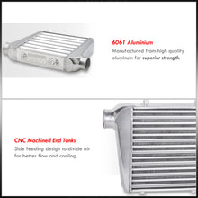 Load image into Gallery viewer, Universal Aluminum Intercooler (Tube & Fin | Overall: 18.5" x 11.75" x 2.5" | Core: 11.0" x 11.75" x 2.5" | Inlet/Outlet: 2.5")