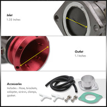 Load image into Gallery viewer, Universal Type RZ Style Blow Off Valve Red Top and Red Lip