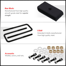 Load image into Gallery viewer, Chevrolet Silverado 1500 2007-2023 / GMC Sierra 1500 2007-2023 3" Front 1" Rear Leveling Lift Kit Black