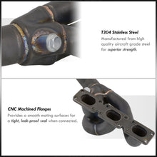 Load image into Gallery viewer, BMW 3 Series E36 323i 325i 328i M3 1992-1998 3.0L 3.2L Stainless Steel Exhaust Header Black