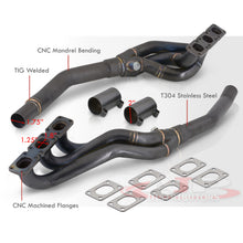 Load image into Gallery viewer, BMW 3 Series E36 323i 325i 328i M3 1992-1998 3.0L 3.2L Stainless Steel Exhaust Header Black