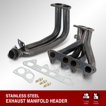 Load image into Gallery viewer, Honda Accord 2.2L I4 1994-1997 Stainless Steel Exhaust Header Black