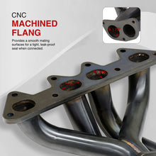 Load image into Gallery viewer, Honda Accord 2.2L I4 1994-1997 Stainless Steel Exhaust Header Black