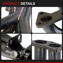 Load image into Gallery viewer, Honda Accord 2.2L I4 1994-1997 Stainless Steel Exhaust Header Black