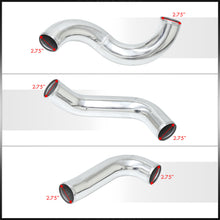 Load image into Gallery viewer, Mazda RX7 FD3S 1992-1997 Bolt-On Aluminum Polished Piping Kit + Blue Couplers