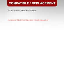 Load image into Gallery viewer, Chevrolet Corvette C6 2005-2013 Stainless Steel Long Tube Header Black + X-Pipe