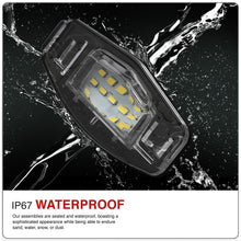 Load image into Gallery viewer, Acura MDX TL TSX / Honda Accord Civic Odyssey White SMD LED License Plate Lights Clear Len