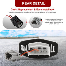 Load image into Gallery viewer, Acura MDX TL TSX / Honda Accord Civic Odyssey White SMD LED License Plate Lights Clear Len