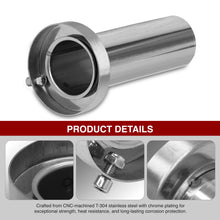 Load image into Gallery viewer, Universal 3.5" N1 Catback Exhaust Muffler Tip Silencer
