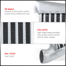 Load image into Gallery viewer, Nissan 300ZX Z32 3.0L VG30DETT 1990-1996 Bolt-On Front Mount Aluminum Intercooler