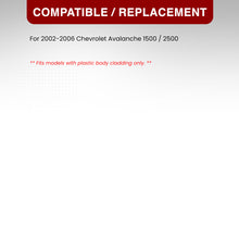 Load image into Gallery viewer, Chevrolet Avalanche (Plastic Body Cladding Models Only) 2002-2006 Factory Style Headlights + Bumpers Chrome Housing Clear Len Clear Reflector