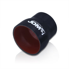 Load image into Gallery viewer, 2.25" to 3.75" Straight Reducer Silicone Coupler Black