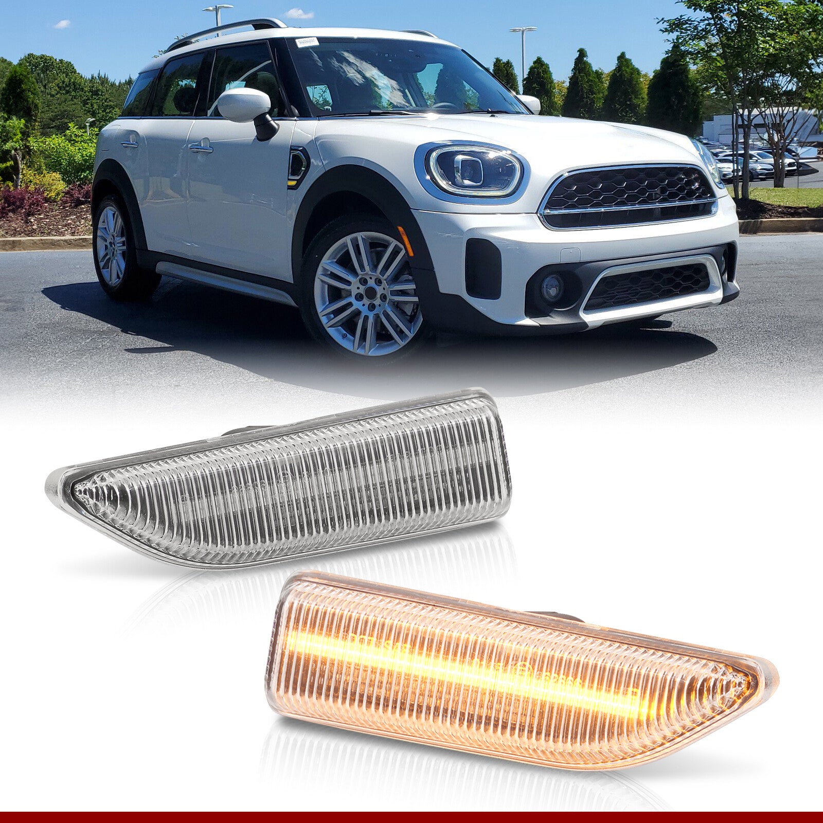 Mini Countryman F60 2017-2023 Front Amber LED Side Marker Lights