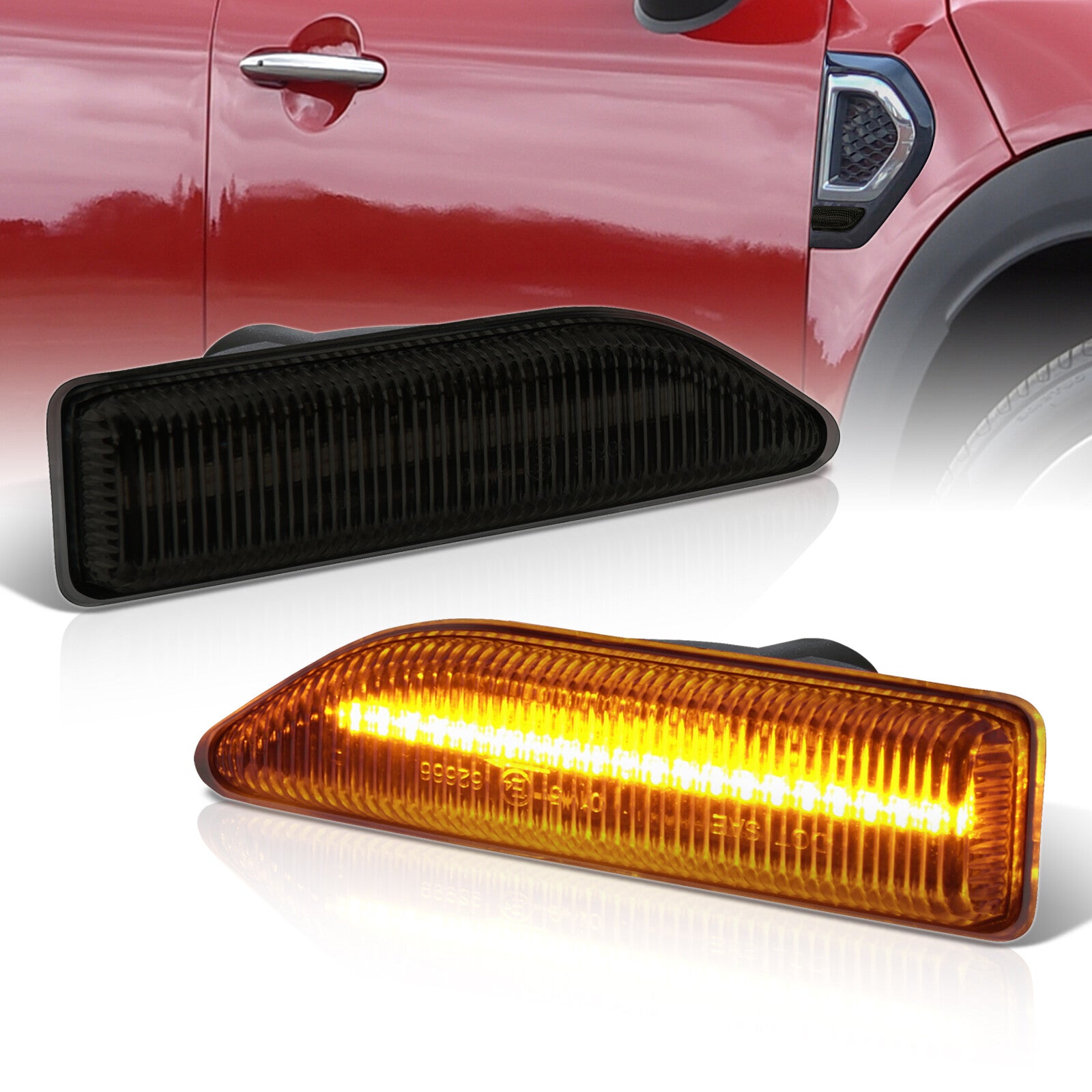 Mini Countryman F60 2017-2023 Front Amber LED Side Marker Lights