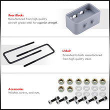 Load image into Gallery viewer, Ford F150 2004-2020 2.5" Front and 1.5" Rear Leveling Lift Kit Silver