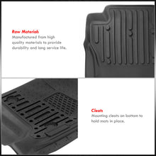 Load image into Gallery viewer, Chevrolet Silverado 1500 2014-2018 / Silverado 2500HD 3500HD 2015-2019 / GMC Sierra 1500 2014-2018 / Sierra 2500HD 3500HD 2015-2019 All Weather Guard 3D Floor Mat Liner (Crew Cab Models Only)