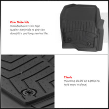 Load image into Gallery viewer, Ford F150 SuperCrew 2015-2023 All Weather Guard 3D Floor Mat Liner (Models With Bucket Seating & Carpet Flooring)