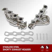 Load image into Gallery viewer, Ford F150 1997-2003 / F250 1997-1999 / Expedition 1997-2002 4.6L V8 Stainless Steel Shorty Exhaust Header