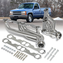 Load image into Gallery viewer, Chevrolet GMC C/K Series 305 5.0L 350 5.7L 1988-1997 Stainless Steel Shorty Exhaust Header