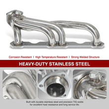 Load image into Gallery viewer, Chevrolet GMC C/K Series 305 5.0L 350 5.7L 1988-1997 Stainless Steel Shorty Exhaust Header