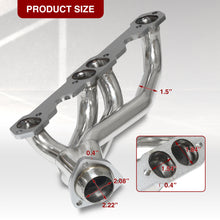 Load image into Gallery viewer, Chevrolet GMC C/K Series 305 5.0L 350 5.7L 1988-1997 Stainless Steel Shorty Exhaust Header
