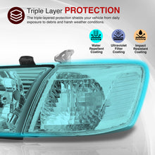 Load image into Gallery viewer, Toyota Camry 2000-2001 Factory Style Headlights + Corners Chrome Housing Clear Len Clear Reflector