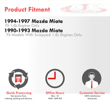 Load image into Gallery viewer, Mazda Miata 1.8L 94-97 Exhaust Header Stainless Steel