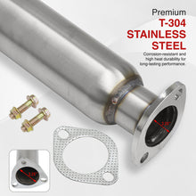 Load image into Gallery viewer, Honda Accord Coupe & Sedan 2.2L I4 1990-1993 N1 Style Stainless Steel Catback Exhaust System Gunmetal (Piping: 2.25" / 57mm | Tip: 4.5")