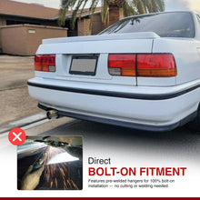 Load image into Gallery viewer, Honda Accord Coupe & Sedan 2.2L I4 1990-1993 N1 Style Stainless Steel Catback Exhaust System Gunmetal (Piping: 2.25" / 57mm | Tip: 4.5")