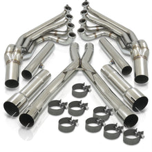 Load image into Gallery viewer, Chevrolet Corvette C6 2005-2013 Stainless Steel Long Tube Header + X-Pipe
