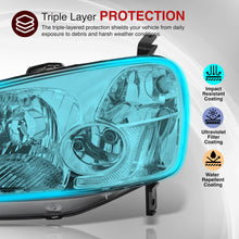 Load image into Gallery viewer, Honda Civic 2/4Door 2001-2003 Factory Style Headlights Chrome Housing Clear Len Clear Reflector