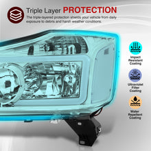 Load image into Gallery viewer, Nissan Titan 2004-2015 / Armada 2004-2007 LED DRL Bar Factory Style Headlights Chrome Housing Clear Len Clear Reflector