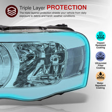 Load image into Gallery viewer, Dodge Ram 1500 2002-2005 / Ram 2500 3500 2003-2005 LED DRL Bar Projector Headlights Chrome Housing Clear Len Clear Reflector
