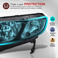 Load image into Gallery viewer, Honda Civic Sedan 2006-2011 Factory Style Headlights Black Housing Clear Len Clear Reflector
