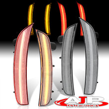 Load image into Gallery viewer, Fiat 500 500e 2011-2019 4 Piece Front Amber & Rear Red LED Side Marker Lights Clear Len (Does not fit Lounge, Pop, Turbo, & Abarth)