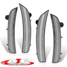 Load image into Gallery viewer, Fiat 500 500e 2011-2019 4 Piece Front Amber & Rear Red LED Side Marker Lights Clear Len (Does not fit Lounge, Pop, Turbo, & Abarth)