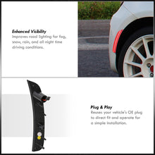 Load image into Gallery viewer, Fiat 500 500e 2011-2019 4 Piece Front Amber & Rear Red LED Side Marker Lights Clear Len (Does not fit Lounge, Pop, Turbo, & Abarth)