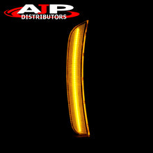 Load image into Gallery viewer, Fiat 500 500e 2011-2019 4 Piece Front Amber & Rear Red LED Side Marker Lights Clear Len (Does not fit Lounge, Pop, Turbo, & Abarth)