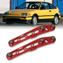 Load image into Gallery viewer, JDM Sport Acura Integra 1994-2001 / Honda Civic 1988-1995 / CRX 1988-1991 / Del Sol 1993-1997 Rear Lower Control Arms Red with Black Bushings