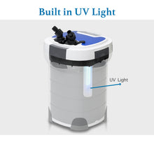Load image into Gallery viewer, SUNSUN HW-3000 External Variable Frequency Pump Fish Tank Canister Filter + LCD Display & UV Sterilizer