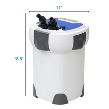 Load image into Gallery viewer, SUNSUN HW-3000 External Variable Frequency Pump Fish Tank Canister Filter + LCD Display & UV Sterilizer