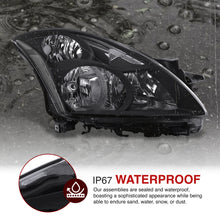 Load image into Gallery viewer, Nissan Altima Sedan 2010-2012 Factory Style Projector Headlights Black Housing Clear Len Clear Reflector (Halogen Models Only)
