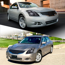 Load image into Gallery viewer, Nissan Altima Sedan 2010-2012 Factory Style Projector Headlights Black Housing Clear Len Clear Reflector (Halogen Models Only)