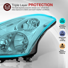 Load image into Gallery viewer, Nissan Altima Sedan 2010-2012 Factory Style Projector Headlights Chrome Housing Clear Len Clear Reflector (Halogen Models Only)