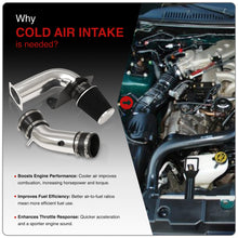 Load image into Gallery viewer, Ford Mustang 3.8L V6 1999-2004 Cold Air Intake Polished