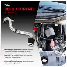 Load image into Gallery viewer, Honda Civic DX LX EX 1.8L I4 2012-2015 Cold Air Intake Polished