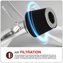 Load image into Gallery viewer, Honda Civic DX LX EX 1.8L I4 2012-2015 Cold Air Intake Polished